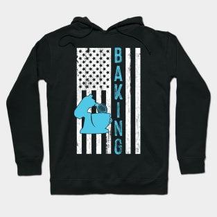 Baking American Flag Hoodie